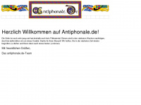 antiphonale.de Webseite Vorschau