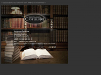 antiquariat-castellum.com Webseite Vorschau
