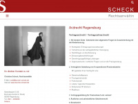 arztrecht-regensburg.de Webseite Vorschau