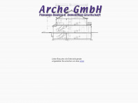 arche-gmbh.de Webseite Vorschau