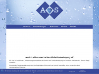 as-gebaeudereinigung.com Webseite Vorschau