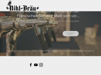 brauerei-nikl.de Webseite Vorschau