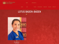 lotus-massage.eu Webseite Vorschau