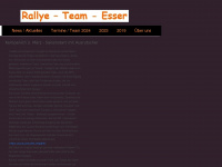 rallye-team-esser.de Webseite Vorschau