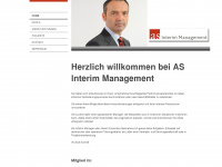 as-interim-management.de Webseite Vorschau