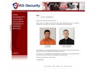 as-security.com Webseite Vorschau