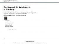anwalt-arbeitsrecht-wuerzburg.de Thumbnail
