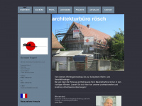 architekt-roesch.de Webseite Vorschau