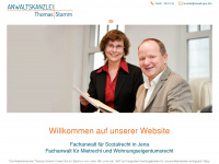 anwalt-jena.info Webseite Vorschau