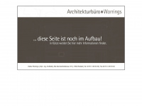 architekt-worrings.de Webseite Vorschau