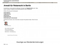 anwalt-reiserecht-berlin.de Webseite Vorschau