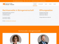 anwalt-straubing.de Webseite Vorschau