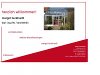 architektin-burkhardt.de Webseite Vorschau