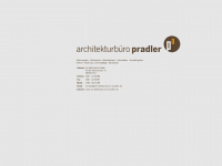 architektin-pradler.de Webseite Vorschau