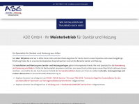 asc-sanitaer-heizung.de Webseite Vorschau