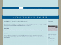 anwaltskanzlei-dassler.de Webseite Vorschau