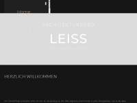 architekturbuero-leiss.de Webseite Vorschau