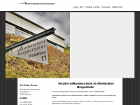 architekturbuero-morgenthaler.de Webseite Vorschau