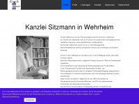 anwaltskanzlei-sitzmann.de Webseite Vorschau