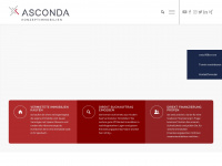 asconda.de Webseite Vorschau