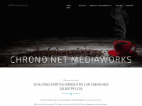 chrono.net Webseite Vorschau