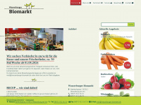 wasserburger-biomarkt.de Webseite Vorschau