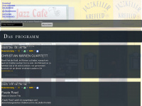 jazzkeller.info Webseite Vorschau