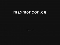 maxmondon.de Webseite Vorschau