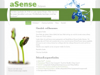 asense-heilpraxis.de Webseite Vorschau
