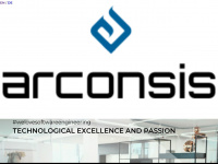 arconsis.com Webseite Vorschau