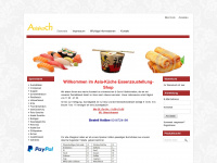 asiakoch.com Webseite Vorschau