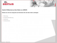 asinus-software.de Webseite Vorschau