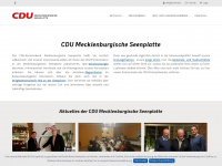 cdu-mse.de Webseite Vorschau