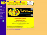 thyrowertheatertruppe.de Webseite Vorschau