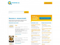 recenze.cz Webseite Vorschau