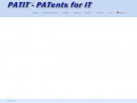bittner-patent.eu Webseite Vorschau