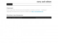 curryandculture.wordpress.com Webseite Vorschau