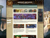 argentarchives.org Webseite Vorschau