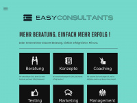 easyconsultants.eu Webseite Vorschau
