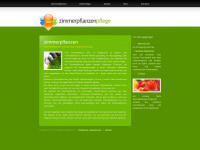 zimmerpflanzen-pflege.de Webseite Vorschau