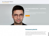 alexander-kissler.de Webseite Vorschau