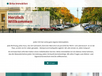 birke-immobilien.de Webseite Vorschau