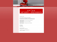apart-pension-koethen.de Webseite Vorschau