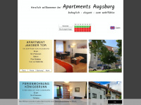 apartment-bobingen.de Webseite Vorschau