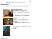 apartment-duisburg.de Webseite Vorschau