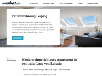 apartment-in-leipzig.de Webseite Vorschau