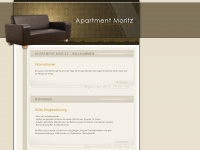 apartment-moritz.de Webseite Vorschau
