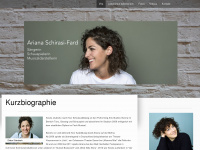 ariana-sf.com Webseite Vorschau