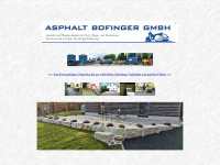 asphalt-bofinger.de Webseite Vorschau