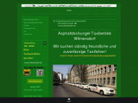 asphaltdschungel-taxi.de Webseite Vorschau